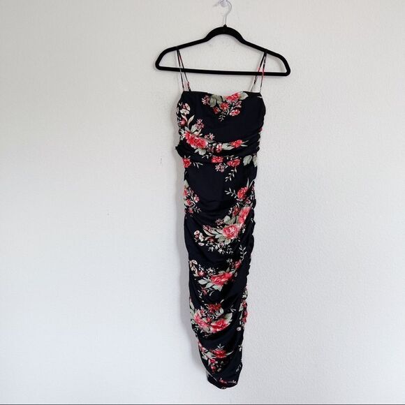 Nookie Garden Party Midi Dress in Black size XS - Picture 6 of 9